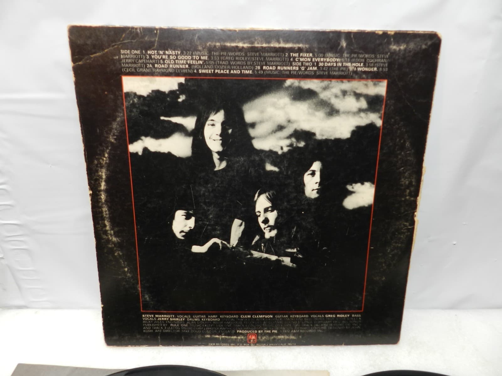 3 Humble Pie Vinyl Records Lost & Found, Thunderbox & Smokin' Albums 70's L71JJ - Thumbnail 3