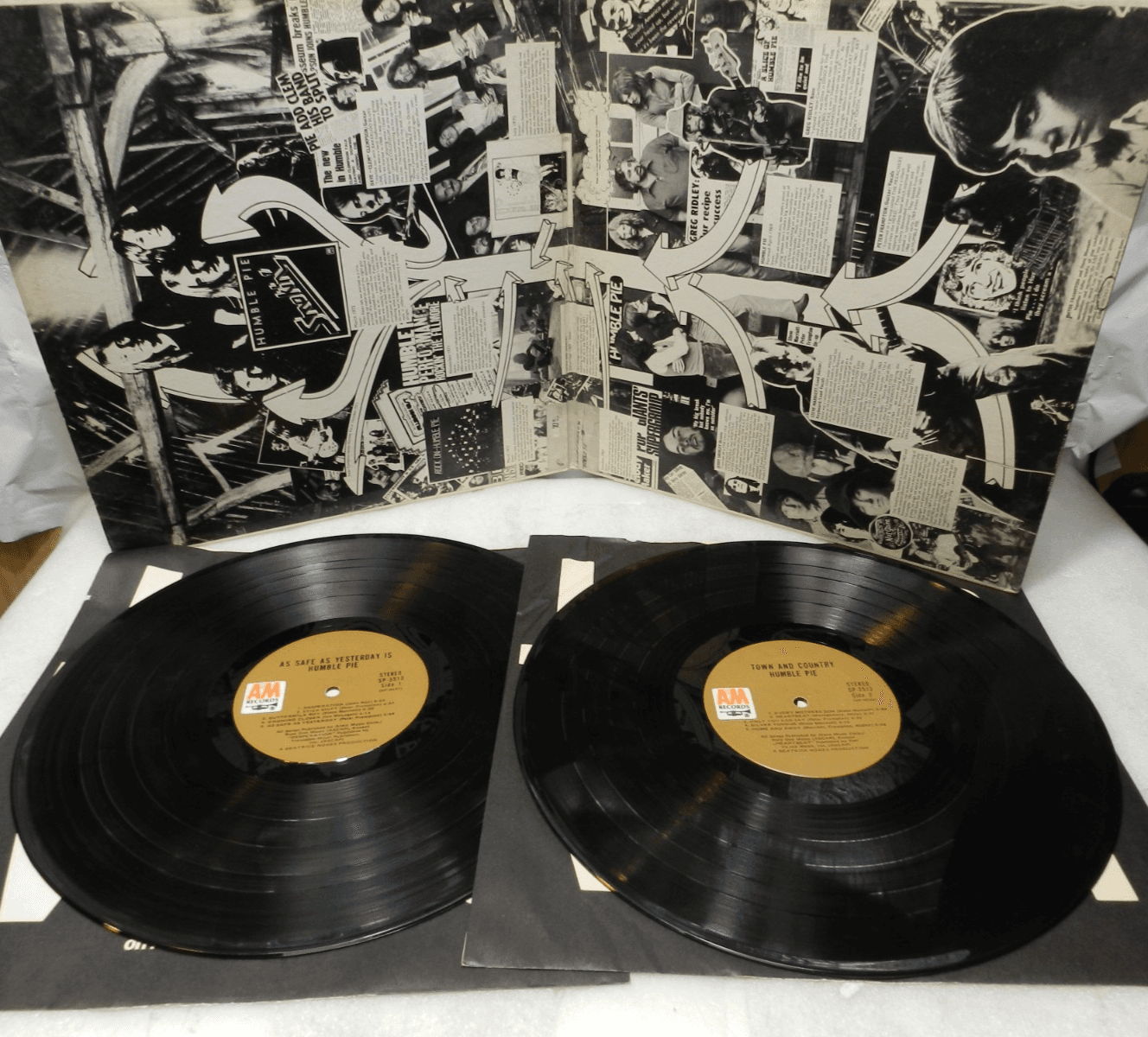 3 Humble Pie Vinyl Records Lost & Found, Thunderbox & Smokin' Albums 70's L71JJ - Thumbnail 6