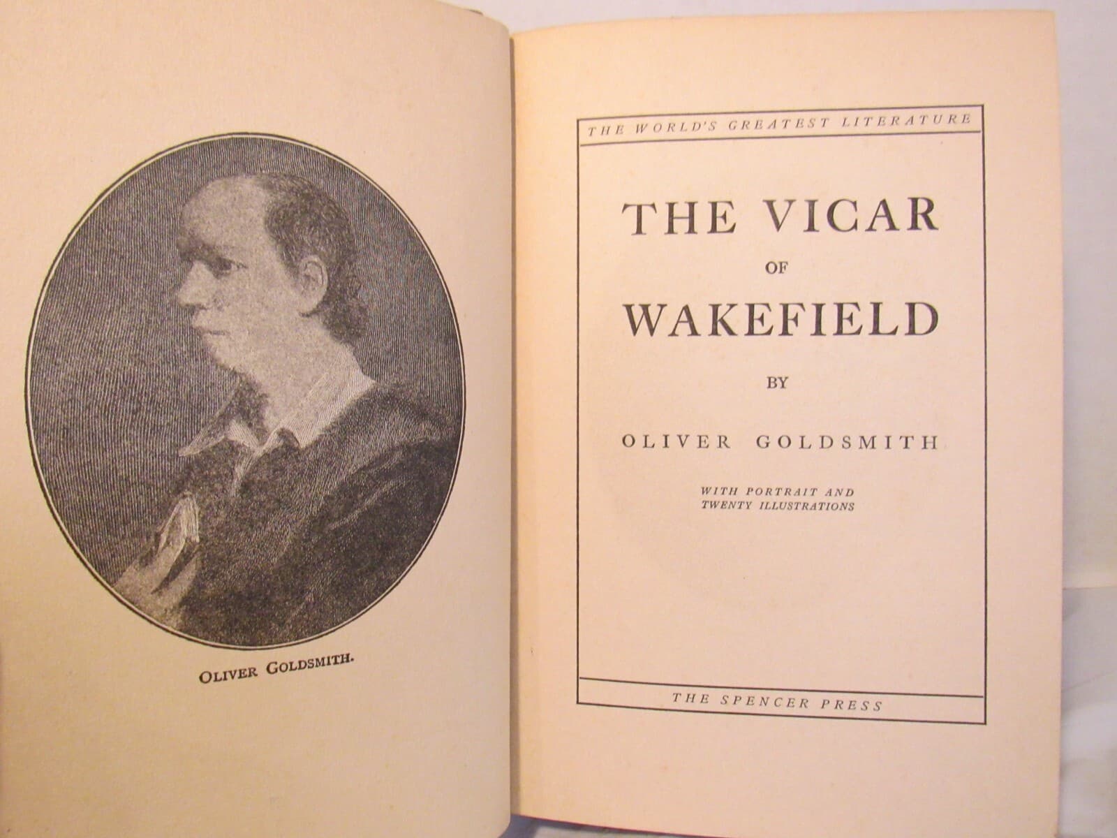2 World’s Greatest Literature Books - Ivanhoe / Vicar of Wakefield Hardback H23K - Thumbnail 10