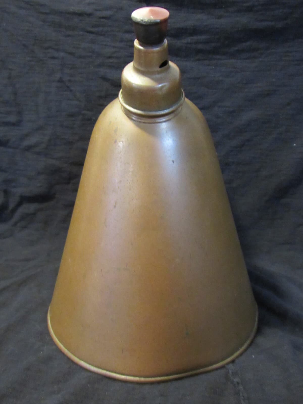 Rare Antique Revere Copper Tea Water Kettle Pot Wicker Handle U55S - Thumbnail 6
