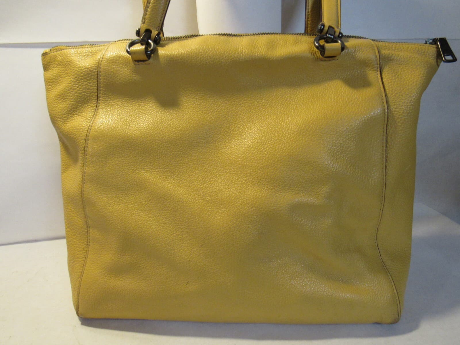 Coach Leather Pebble Prairie Satchel Tote Tan/Butterscotch (J13K) - Thumbnail 4