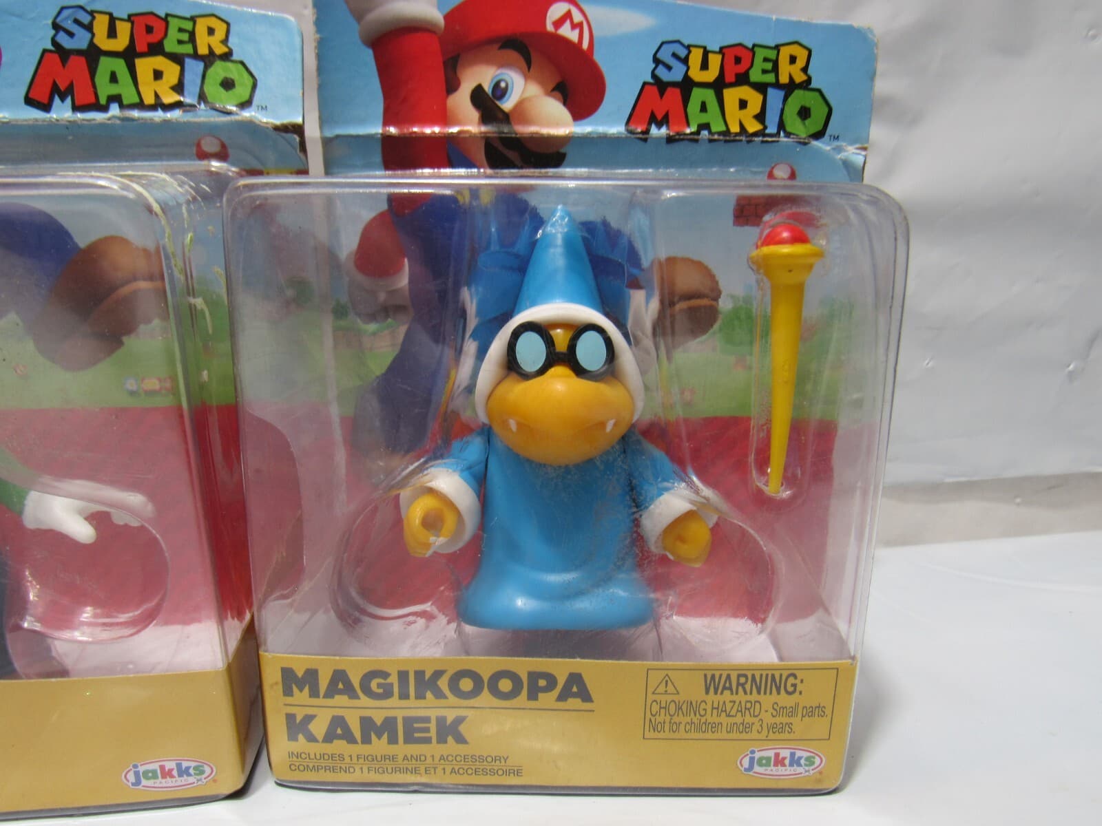 World Of Nintendo Super Mario Magikoopa Luigi Toad 2.5" Figure Jakks Pacific O53 - Thumbnail 4