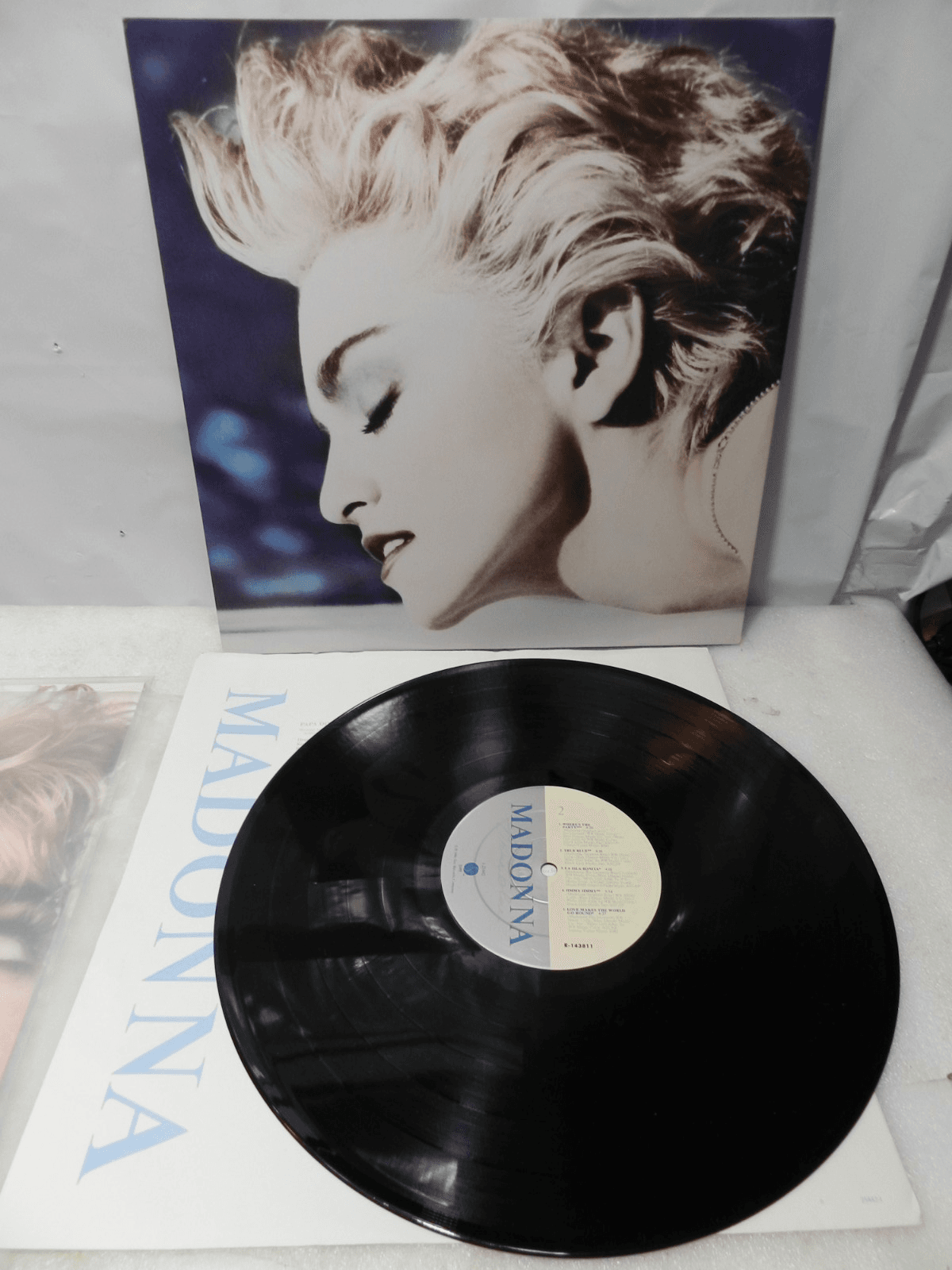 6 Vintage Madonna, Cars, The Cure & Bananarama Albums Vinyl LPs 1980's (L73JJ) - Thumbnail 5