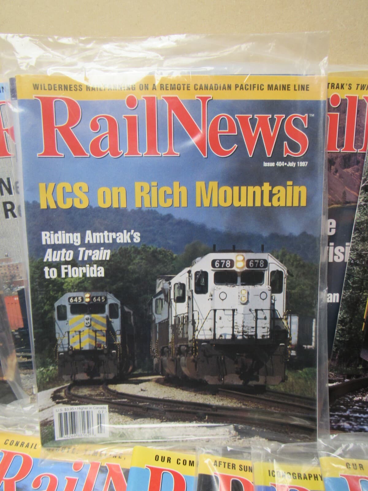 17 Rail News Train Magazines 1997/1998 Railway - Thumbnail 4
