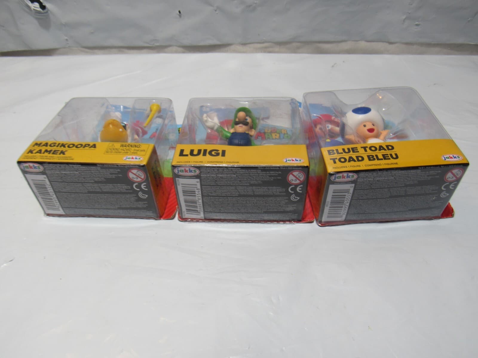 World Of Nintendo Super Mario Magikoopa Luigi Toad 2.5" Figure Jakks Pacific O53 - Thumbnail 11