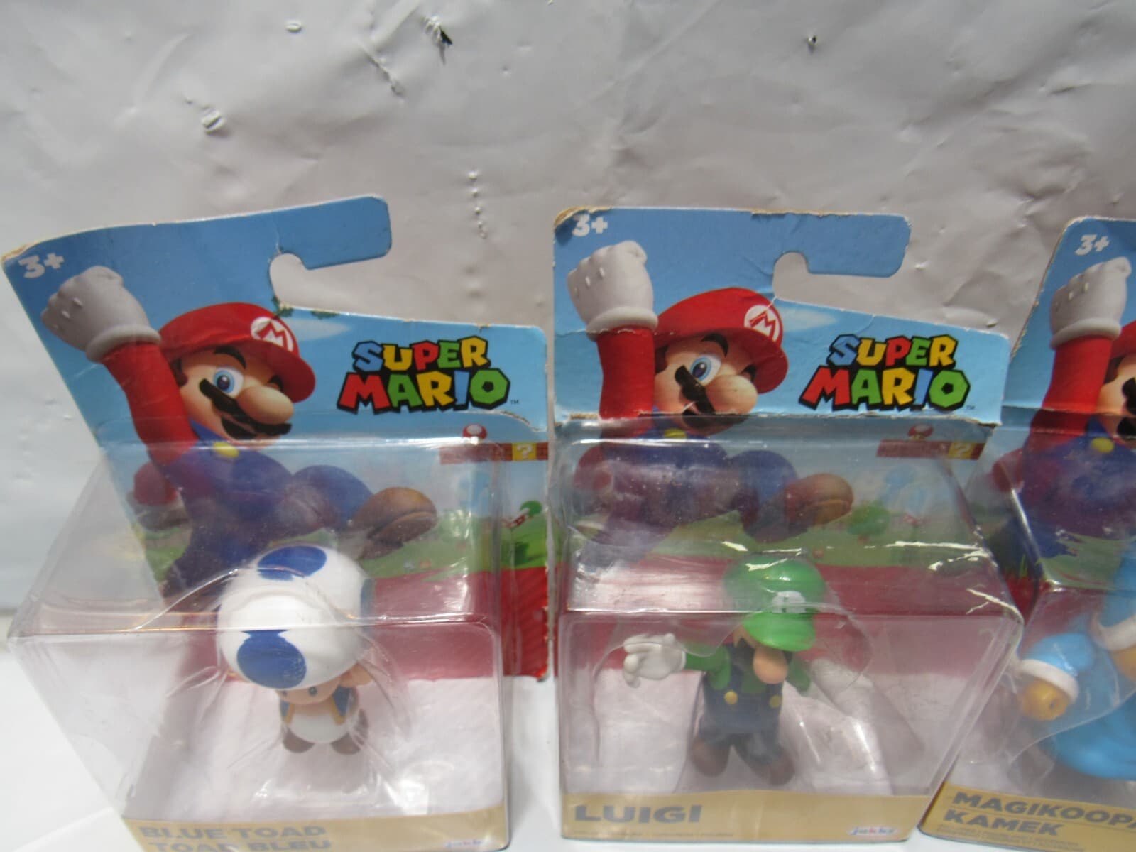 World Of Nintendo Super Mario Magikoopa Luigi Toad 2.5" Figure Jakks Pacific O53 - Thumbnail 5