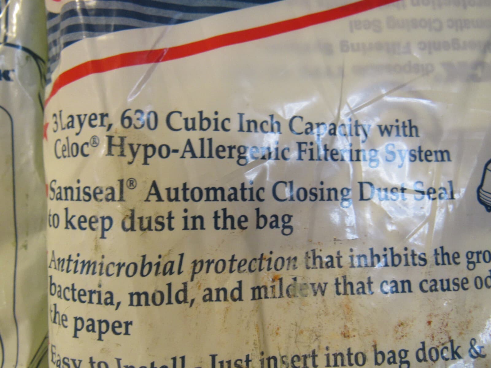 Oreck XL Type CC Vacuum Cleaner Bags CCPK8DW 2-Packs, 16ct - NEW J15K - Thumbnail 3