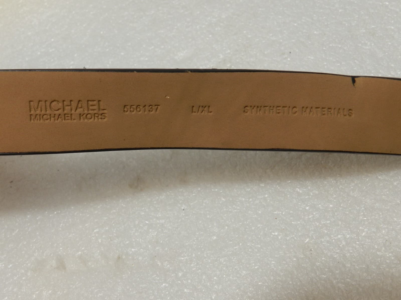 Michael Kors Signature Logo Fanny/Hip Pack Belt Bag Large/XL Tan/White New (X4K) - Thumbnail 12