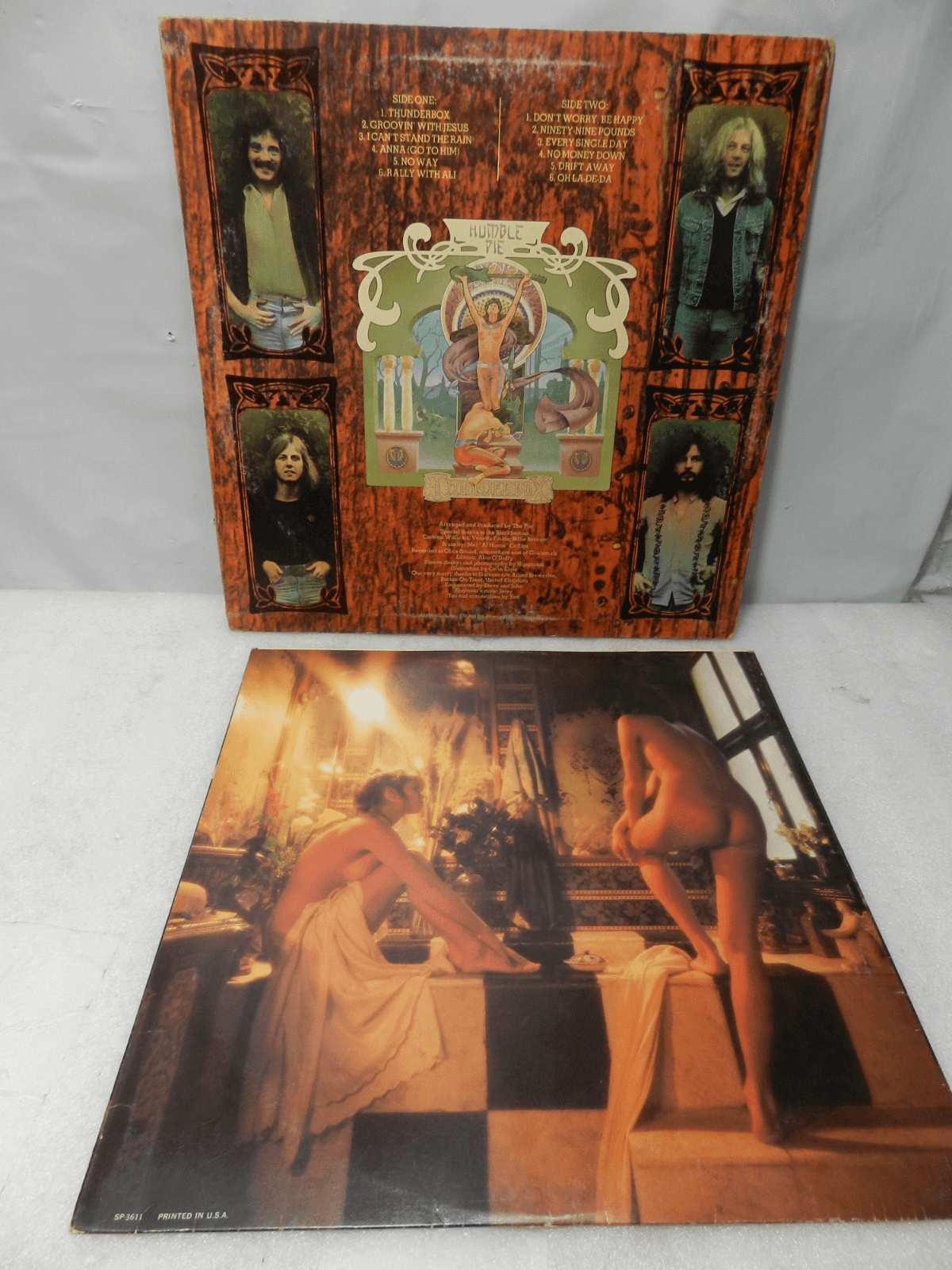 3 Humble Pie Vinyl Records Lost & Found, Thunderbox & Smokin' Albums 70's L71JJ - Thumbnail 5