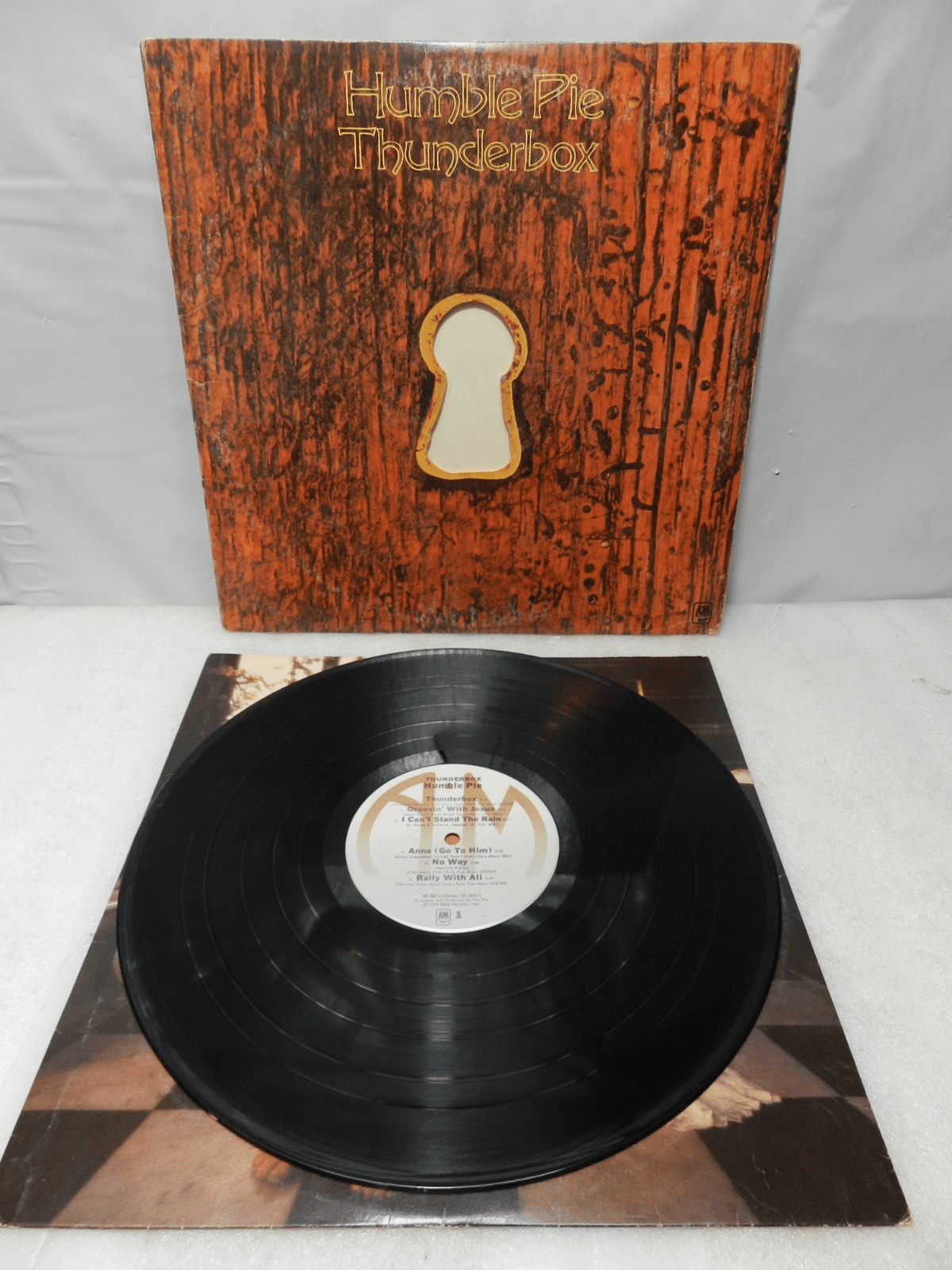 3 Humble Pie Vinyl Records Lost & Found, Thunderbox & Smokin' Albums 70's L71JJ - Thumbnail 4