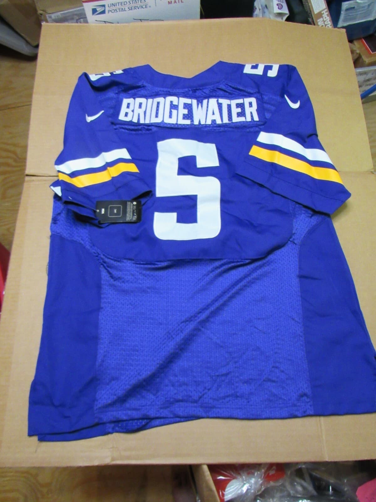Nike NFL Vikings Teddy Bridgewater #5 Jersey Shirt New w/Tags Size 52 J14K - Thumbnail 7