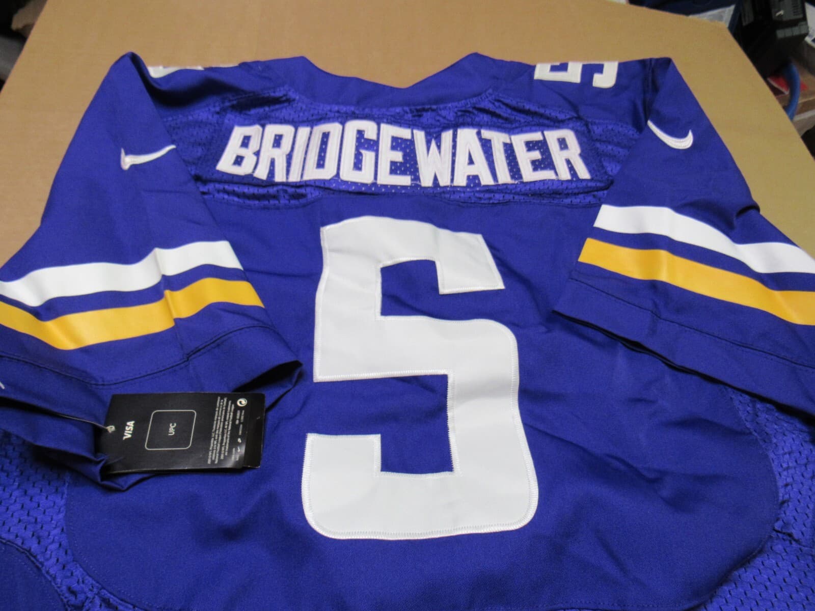 Nike NFL Vikings Teddy Bridgewater #5 Jersey Shirt New w/Tags Size 52 J14K - Thumbnail 8