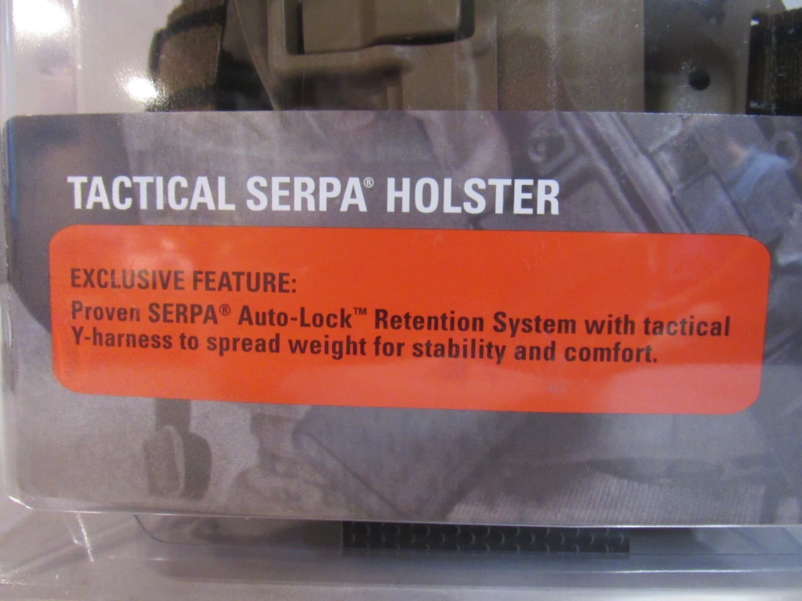 BlackHawk Serpa Tactical Holster Beretta M92/96/M9/M9A1 430504CT-R Tan Right - Thumbnail 3