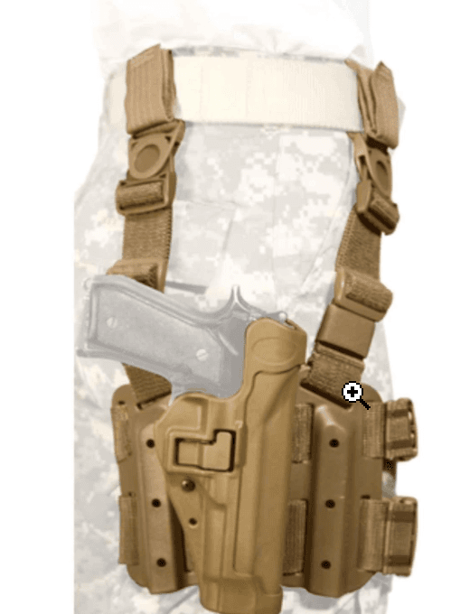 BlackHawk Serpa Tactical Holster Beretta M92/96/M9/M9A1 430504CT-R Tan Right - Thumbnail 10