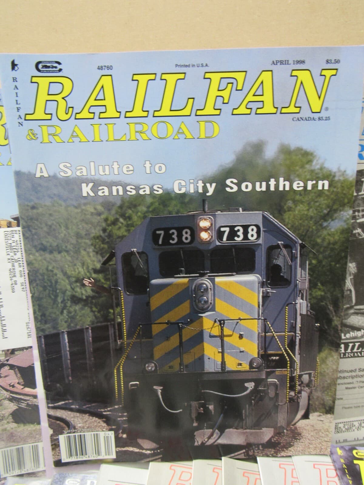 25 RailFan & RailRoad Magazine Trains Railway - Thumbnail 2