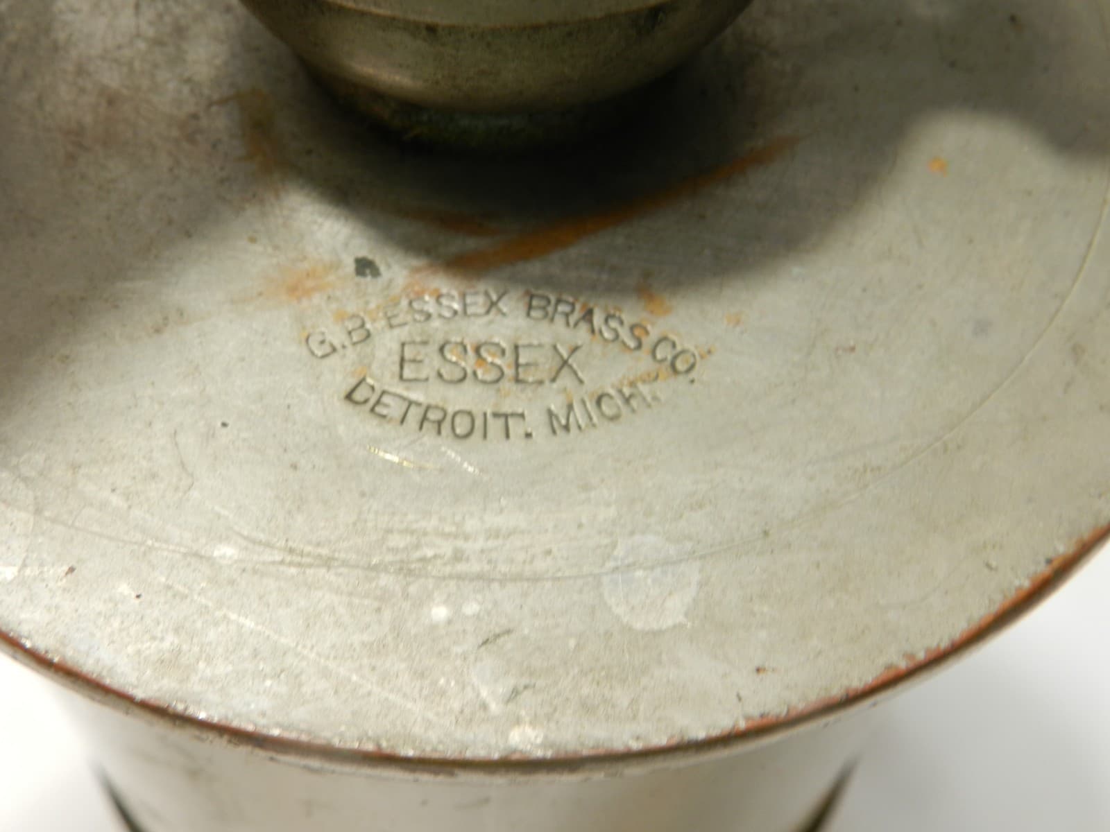 Vintage Large ESSEX No. 8 Pump Oiler Hit Miss Gas / Steam Engine (D67JJ) - Thumbnail 4
