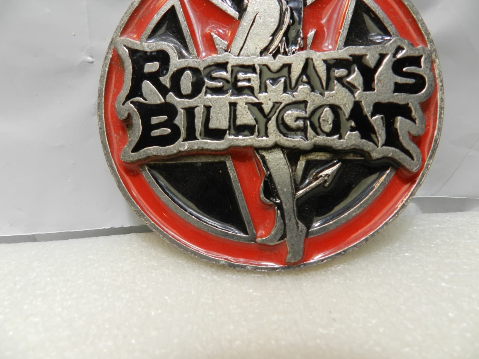 Rosemary's Billygoat Shock Rock Band Belt Buckle 2005 (Z10J) - Thumbnail 3