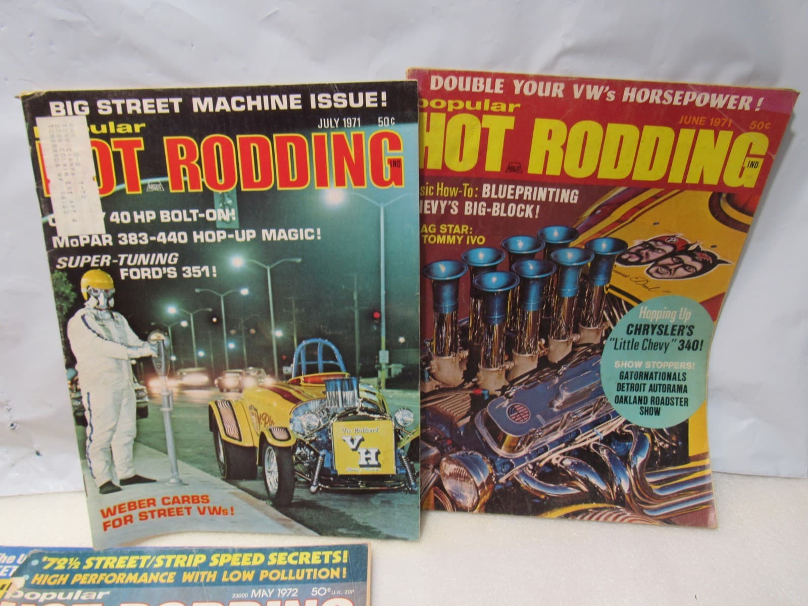 (18) Popular Hot Rodding Drag Racing Automotive Magazines 1971 - 1981 (Z17JJ) - Thumbnail 8
