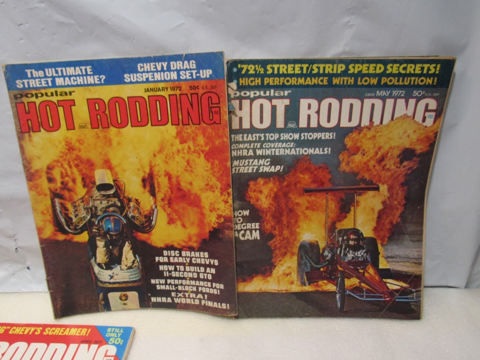 (18) Popular Hot Rodding Drag Racing Automotive Magazines 1971 - 1981 (Z17JJ) - Thumbnail 9