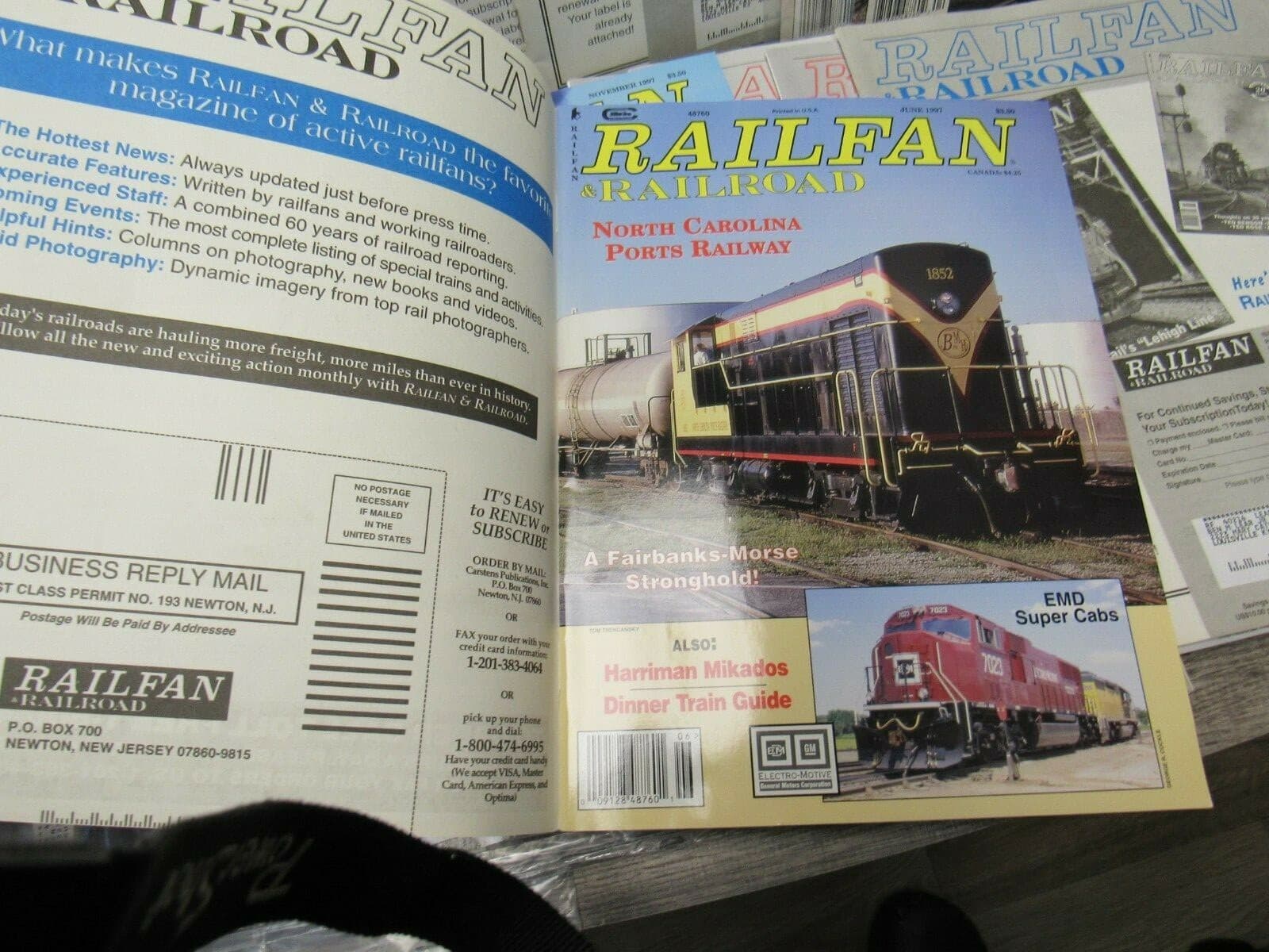 25 RailFan & RailRoad Magazine Trains Railway - Thumbnail 5