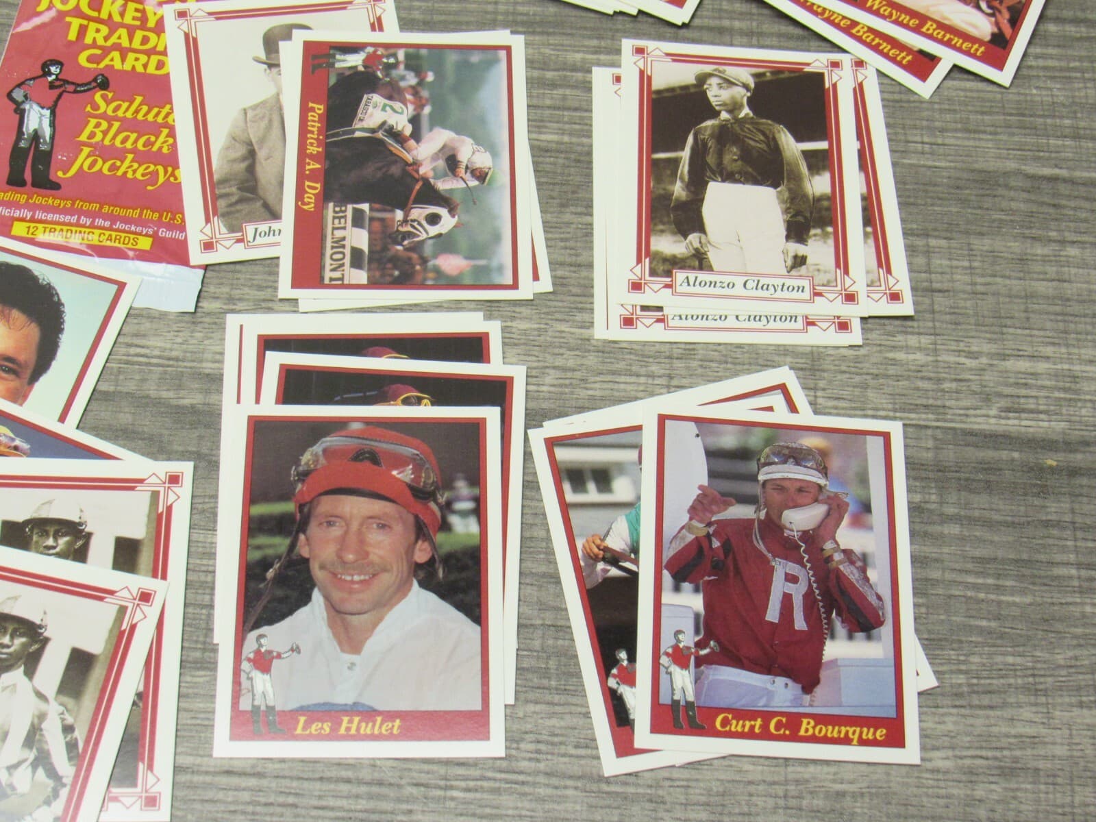 1995 Jockey Cards Horse Racing Lot of 81 cards K - Thumbnail 2