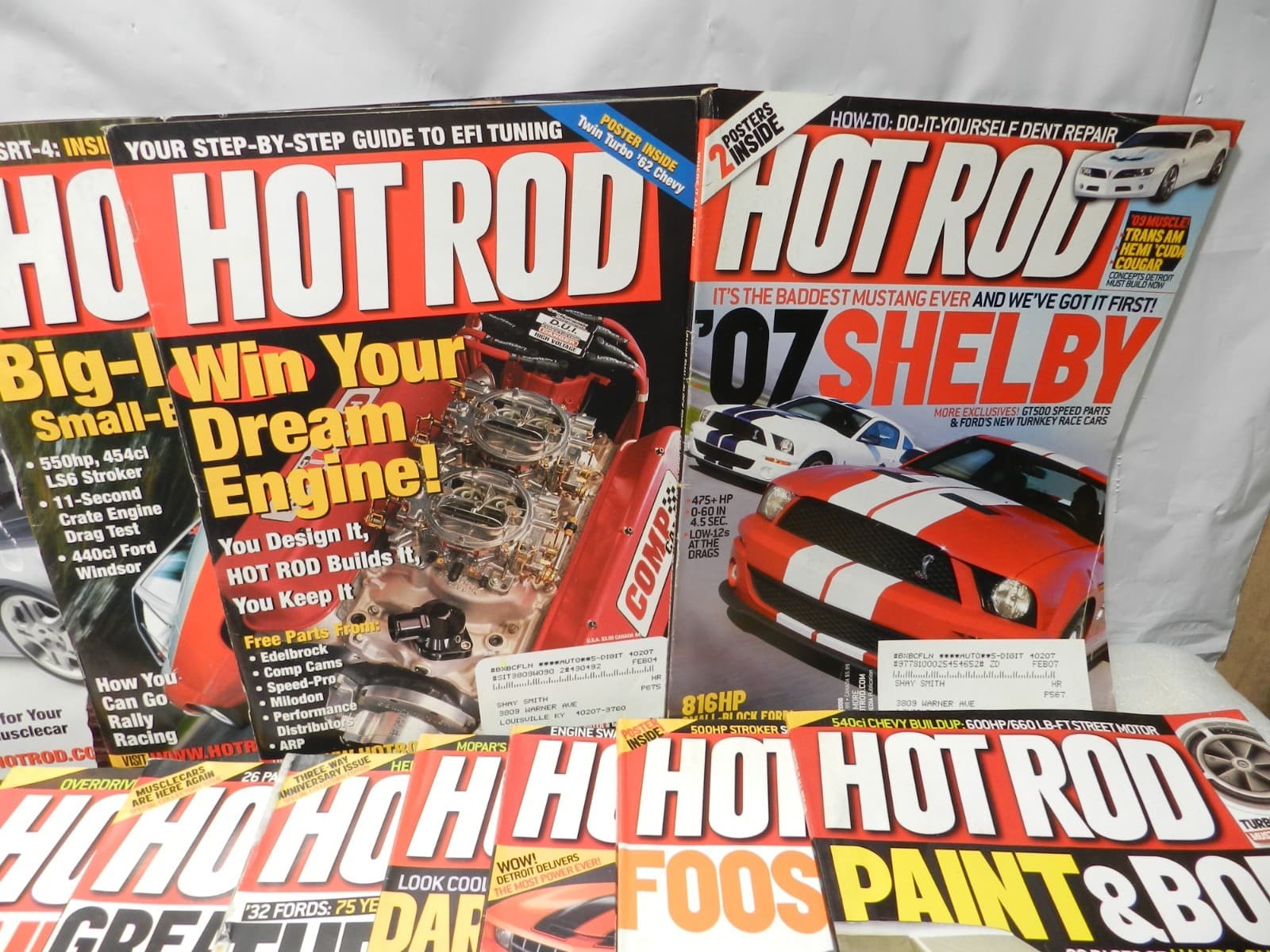 (24) Hot Rod Magazines Drag Racing Automotive Magazines 2003 - 2009 (Z16JJ) - Thumbnail 2