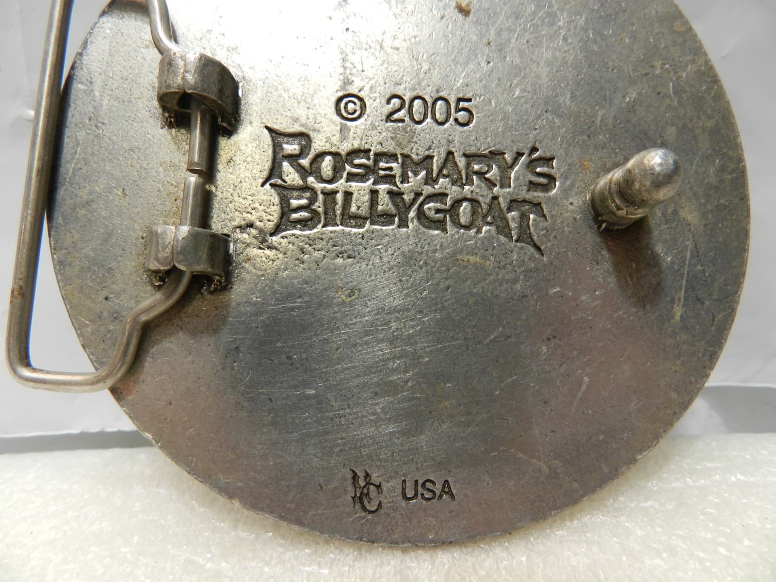Rosemary's Billygoat Shock Rock Band Belt Buckle 2005 (Z10J) - Thumbnail 6