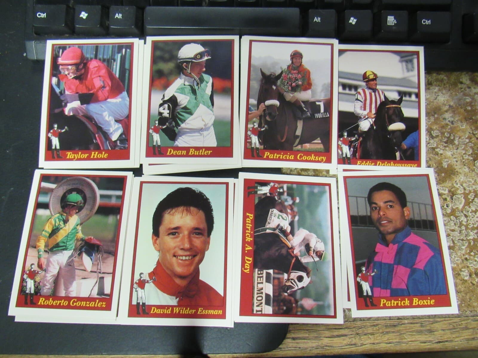 1995 Jockey Cards Horse Racing Lot of 81 cards K - Thumbnail 8