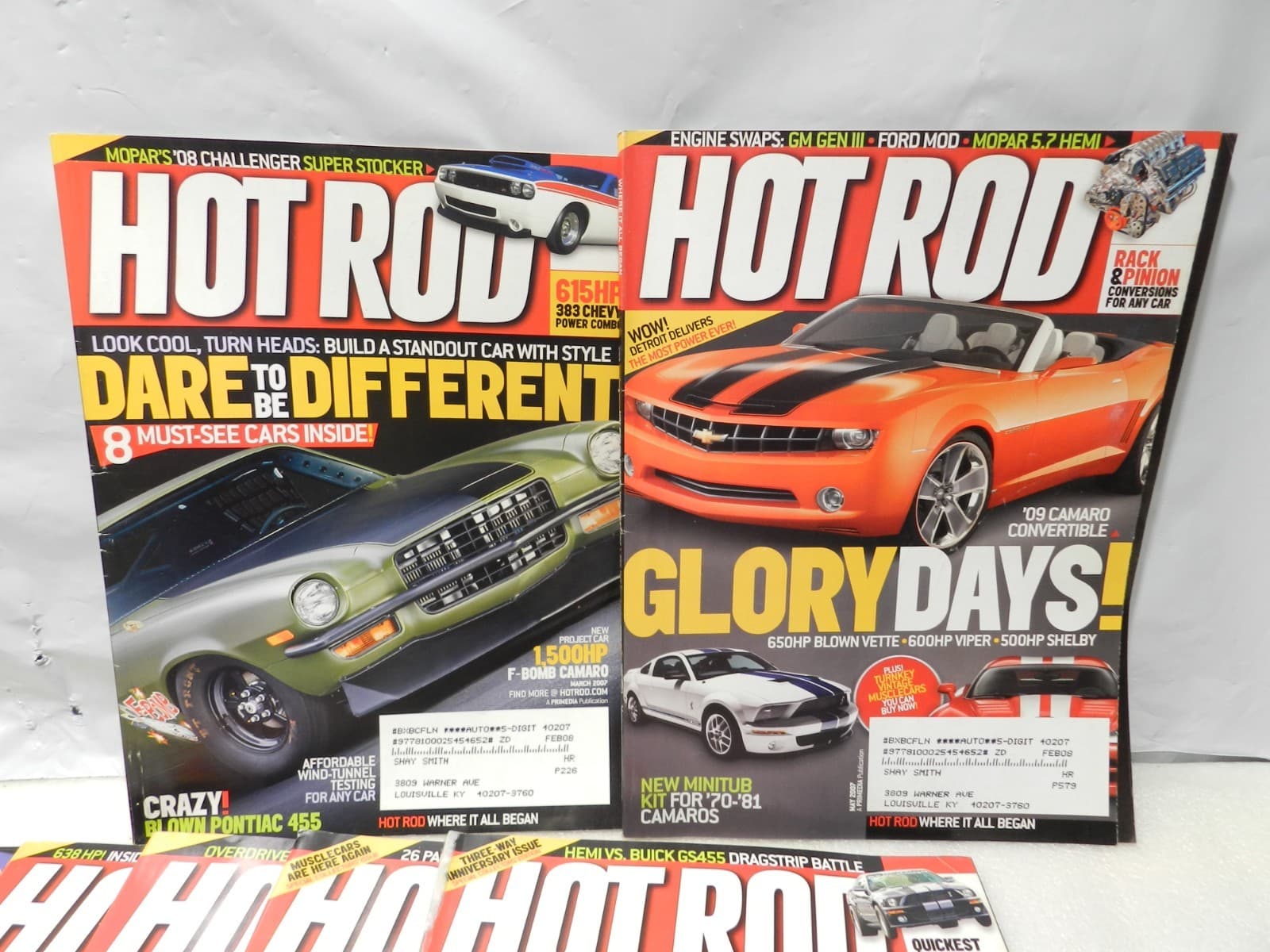 (24) Hot Rod Magazines Drag Racing Automotive Magazines 2003 - 2009 (Z16JJ) - Thumbnail 9