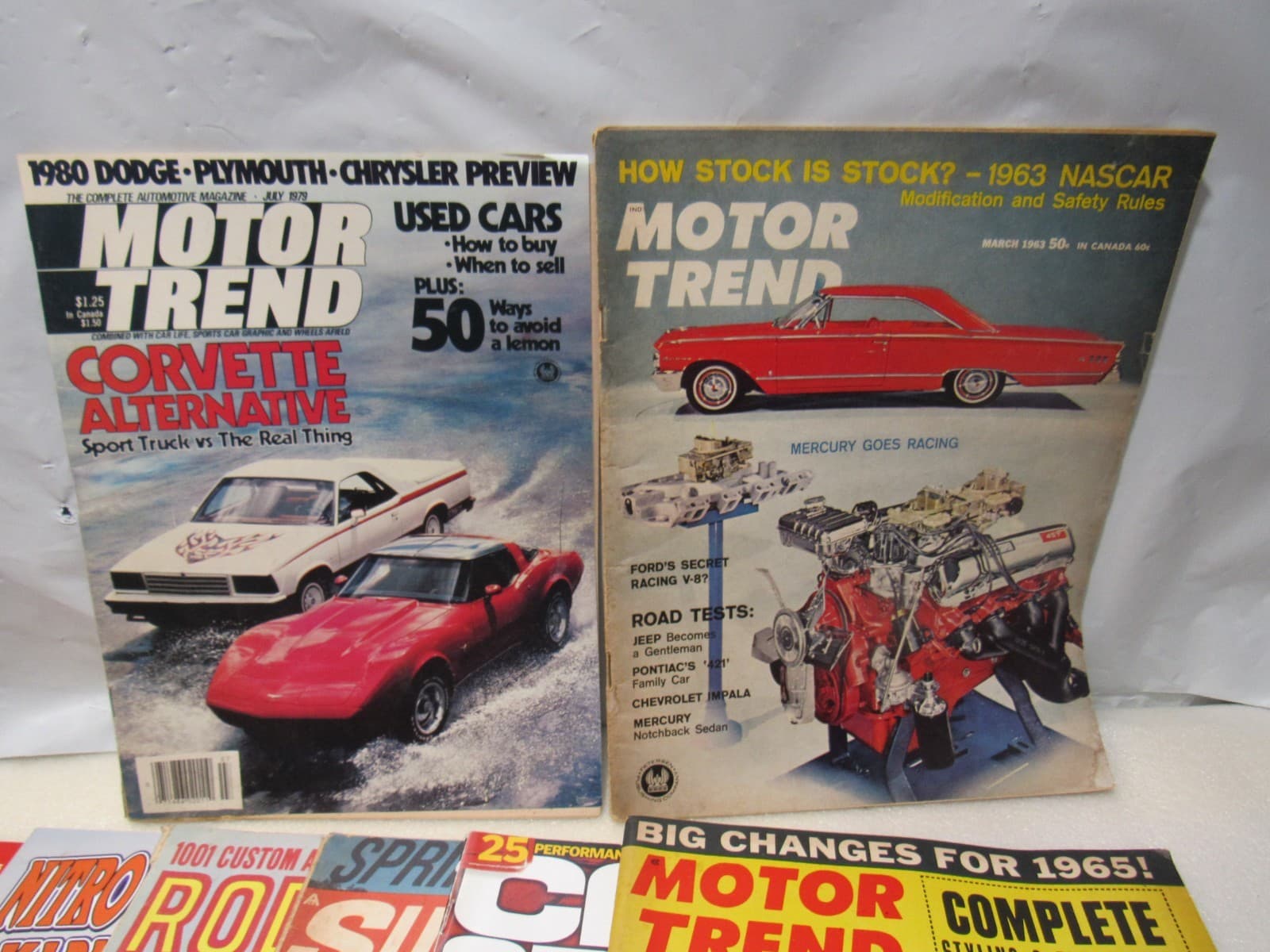 15 Vintage Hot Rod Muscle Car New Car Magazines 60's 70's 80's (Z18JJ) - Thumbnail 6