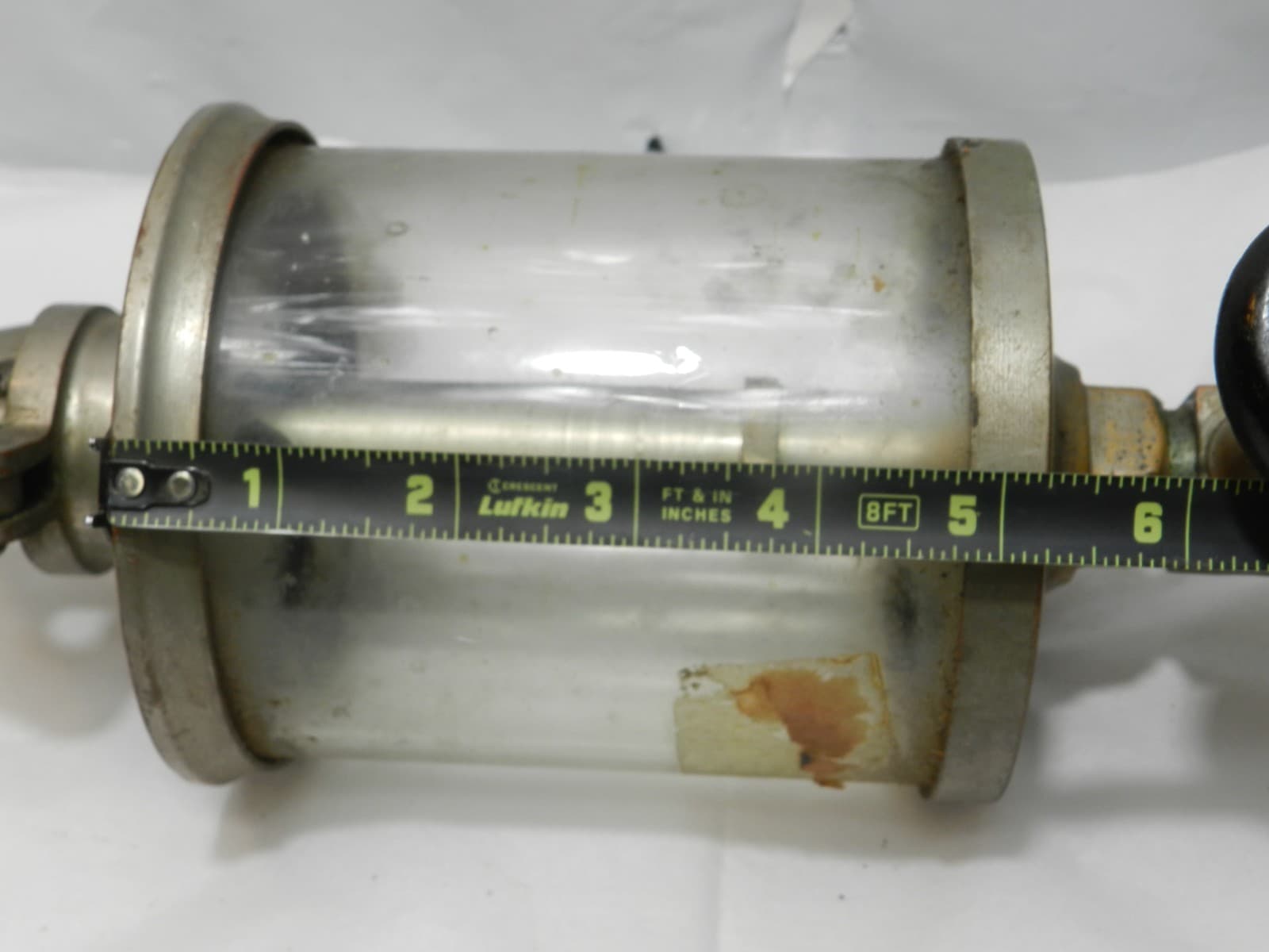 Vintage Large ESSEX No. 8 Pump Oiler Hit Miss Gas / Steam Engine (D67JJ) - Thumbnail 6