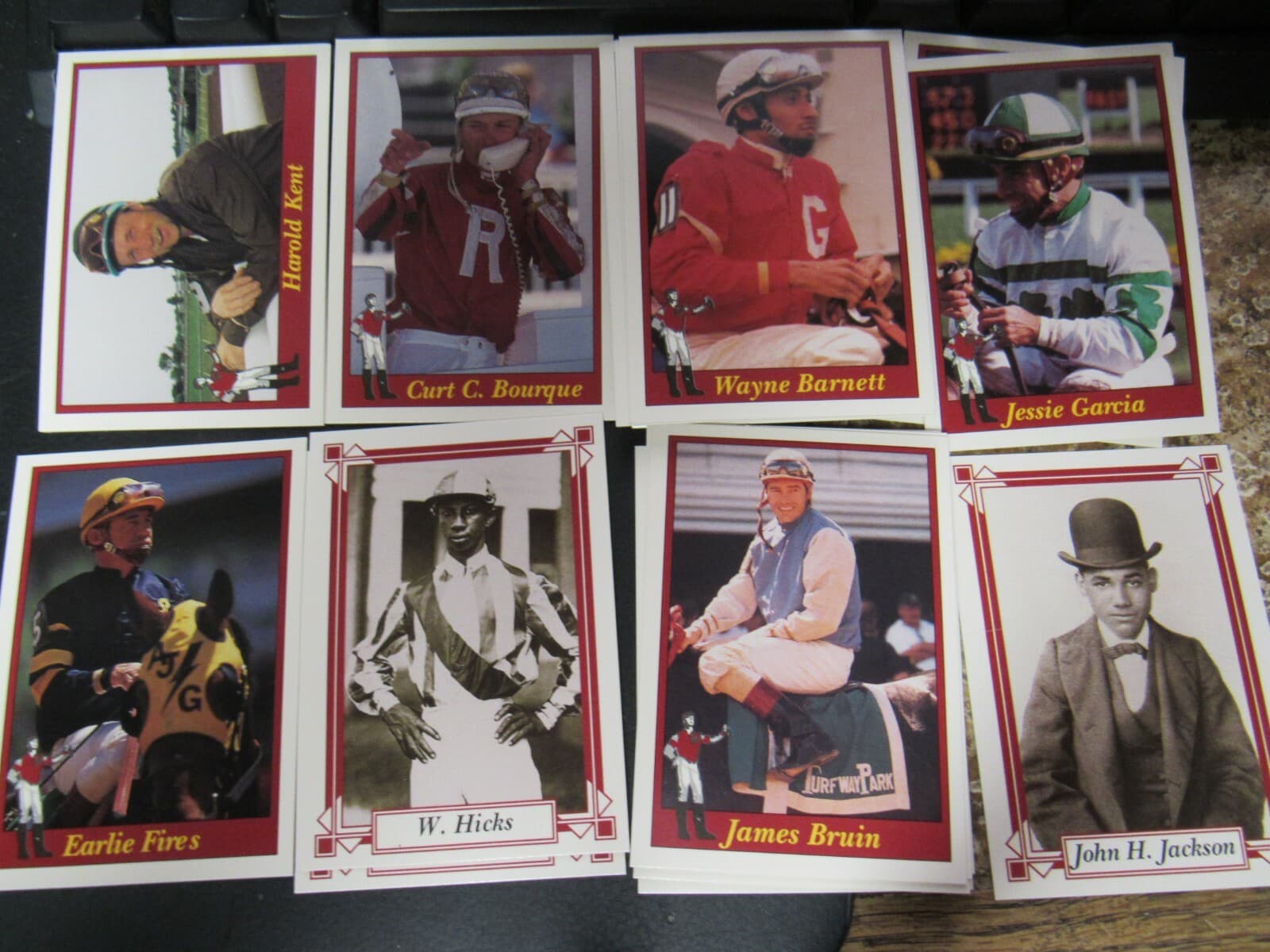 1995 Jockey Cards Horse Racing Lot of 81 cards K - Thumbnail 9