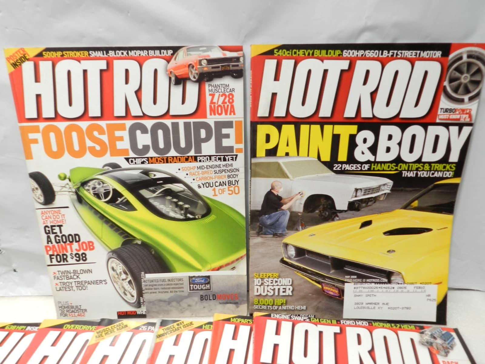 (24) Hot Rod Magazines Drag Racing Automotive Magazines 2003 - 2009 (Z16JJ) - Thumbnail 8