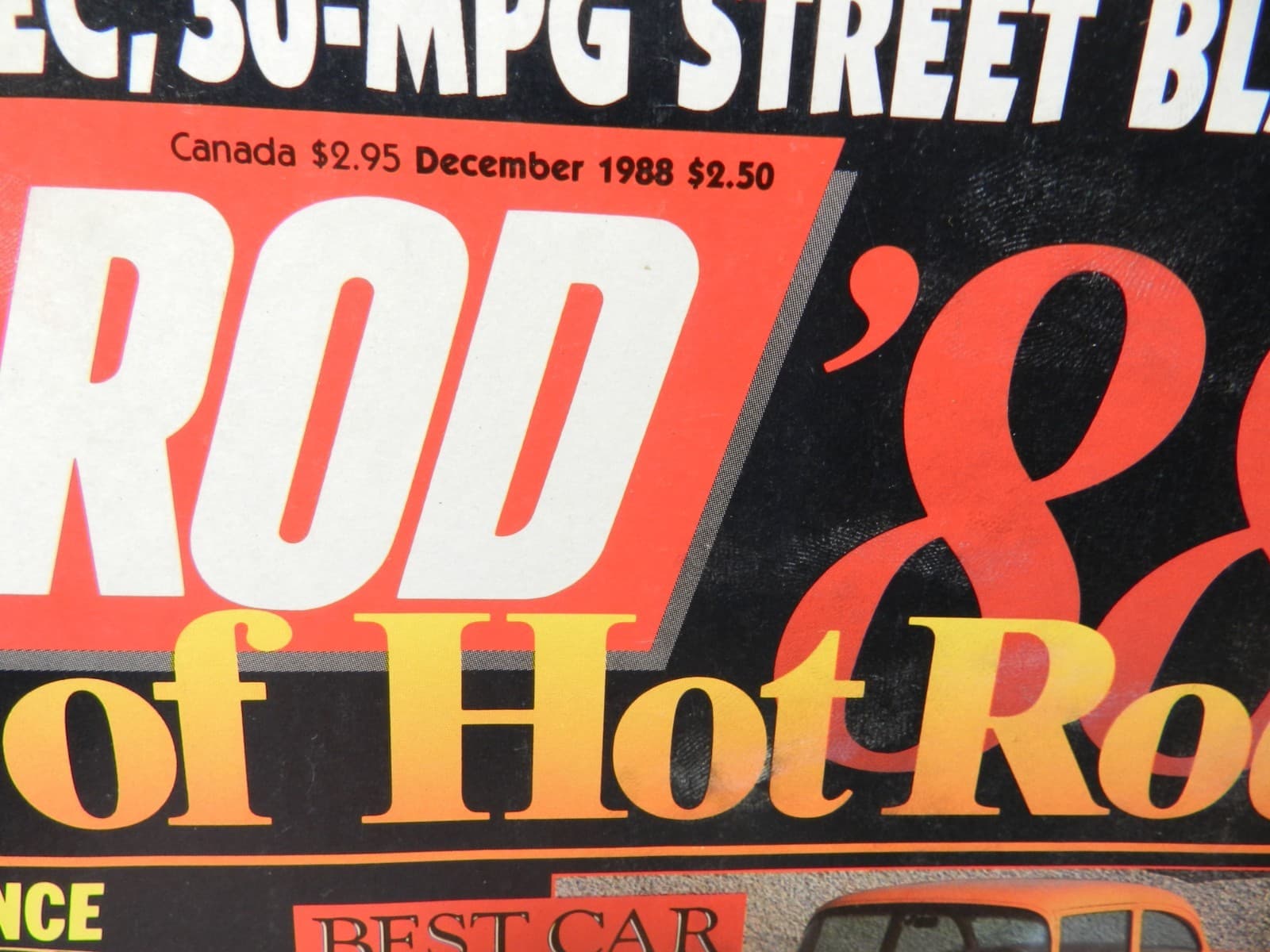 (4) Hot Rod Magazines Drag Racing Automotive Magazines 1987 1988 1989 (Z14JJ) - Thumbnail 4