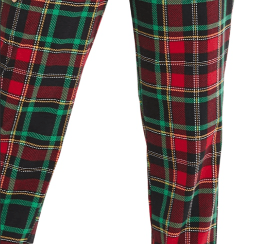 Dreams & Co. Womens Plus Size Petite Long Sleeve Knit Pj Set Pajamas Sz 3X B37K - Thumbnail 4