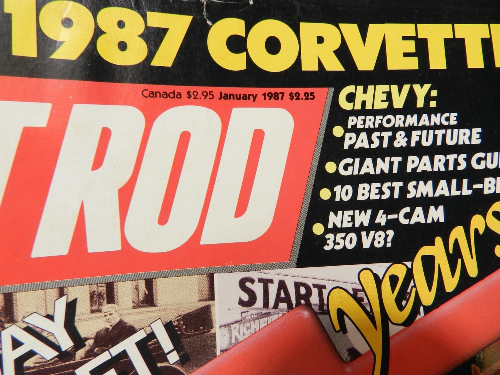 (4) Hot Rod Magazines Drag Racing Automotive Magazines 1987 1988 1989 (Z14JJ) - Thumbnail 7