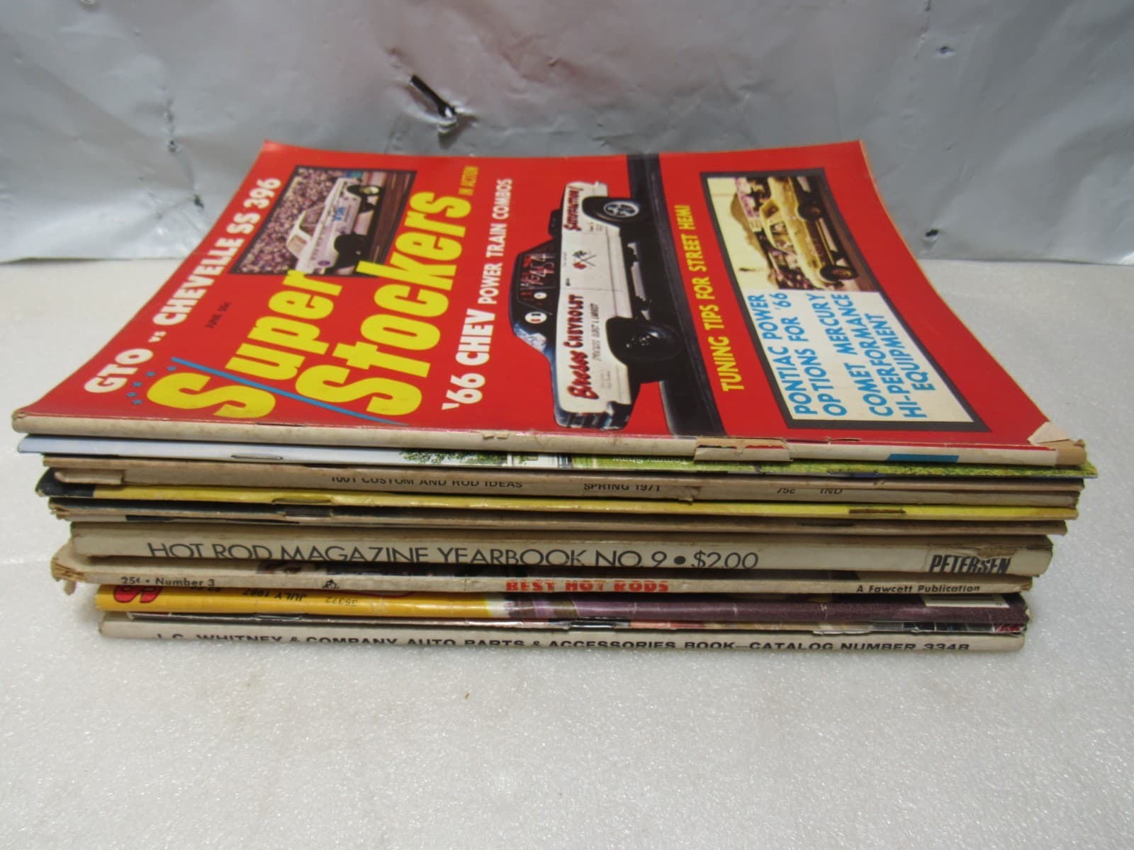 15 Vintage Hot Rod Muscle Car New Car Magazines 60's 70's 80's (Z18JJ) - Thumbnail 10