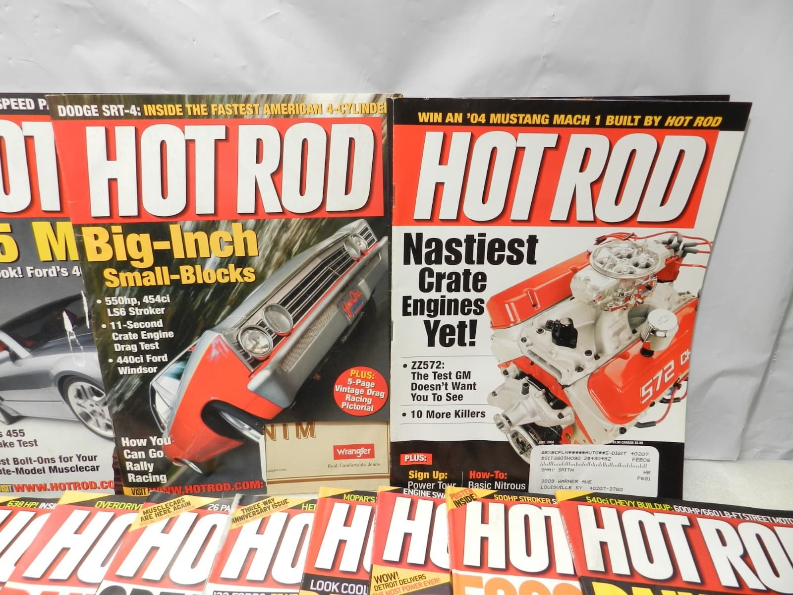 (24) Hot Rod Magazines Drag Racing Automotive Magazines 2003 - 2009 (Z16JJ) - Thumbnail 3