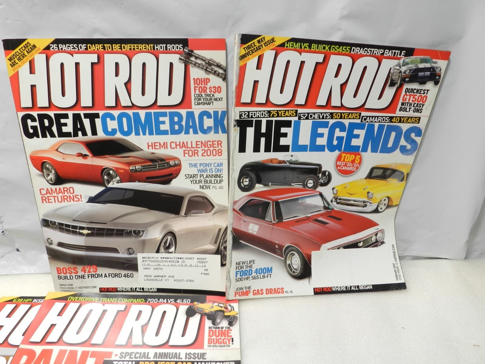 (24) Hot Rod Magazines Drag Racing Automotive Magazines 2003 - 2009 (Z16JJ) - Thumbnail 10