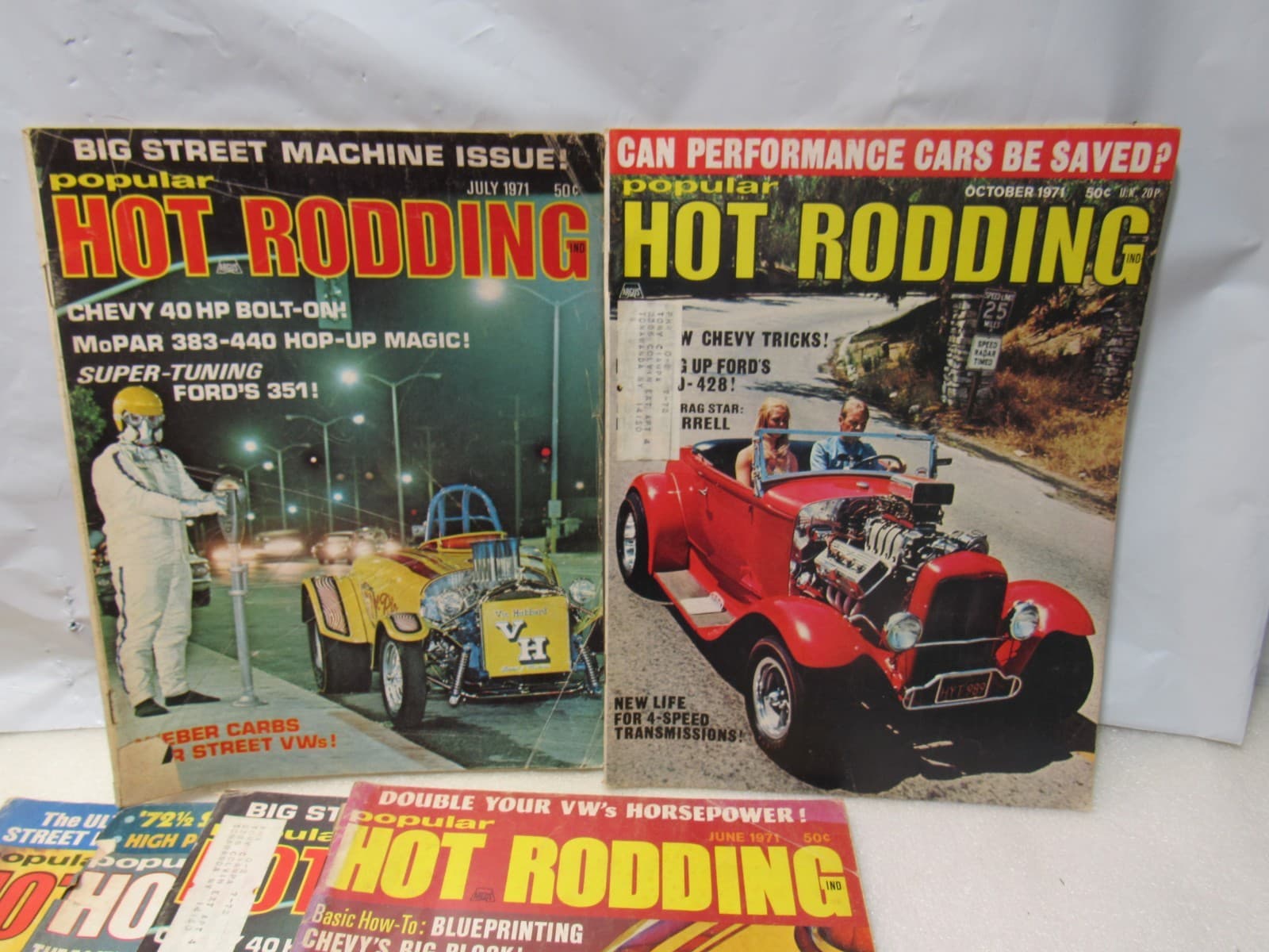 (18) Popular Hot Rodding Drag Racing Automotive Magazines 1971 - 1981 (Z17JJ) - Thumbnail 7