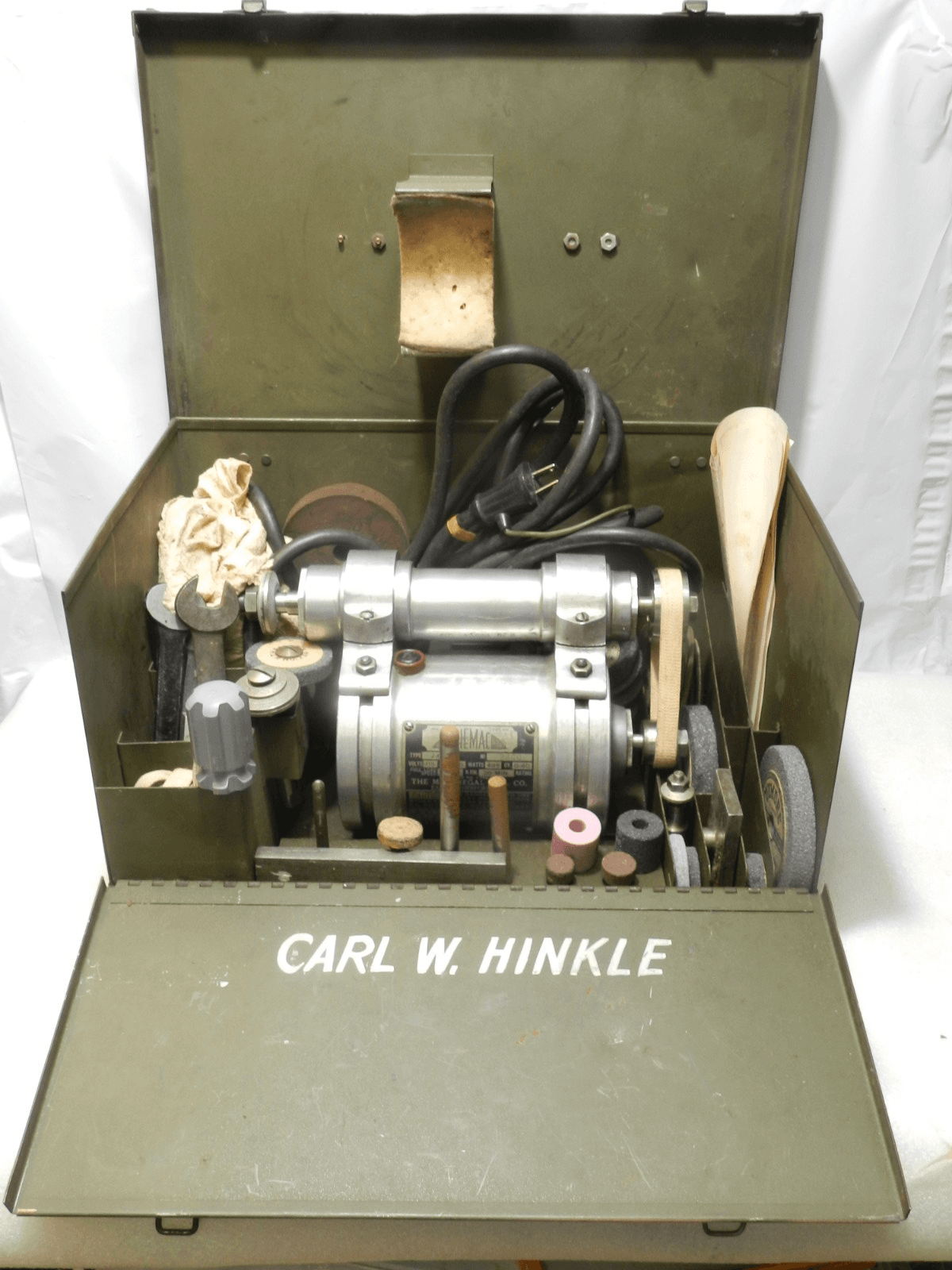Themac Grinder J45 w/Metal Case, Tools & Wheels Watchmakers Metal Works D65JJ? - Thumbnail 23