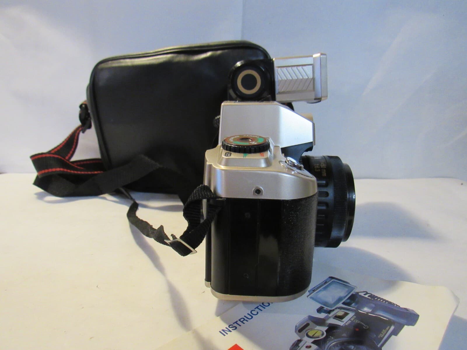 Olympia Vintage 35mm Film Camera DL2000 With Flash and Bag J41K - Thumbnail 4