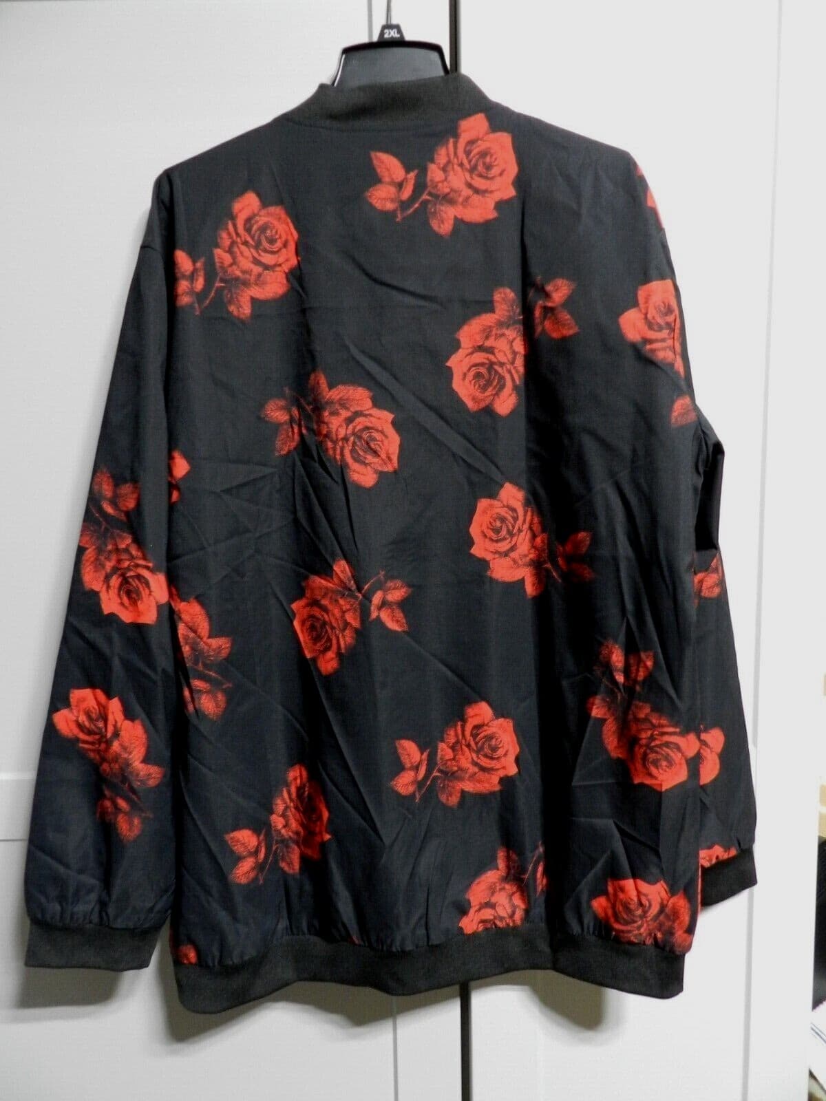 LOGEEYAR Mens Casual Lightweight Jacket Printed Pattern Slim Fit Sz XXL 2XL (K) - Thumbnail 5