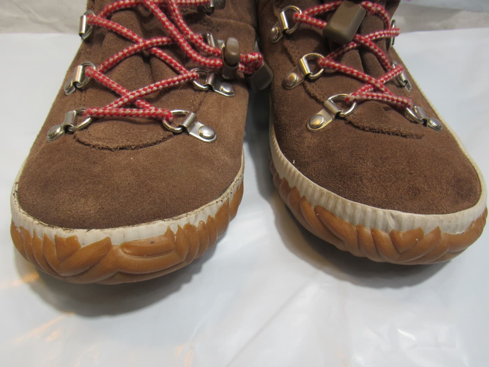 Sorel Out 'N About Conquest Boots Size 5 M, Dark Truffle Suede (L50K) - Thumbnail 3