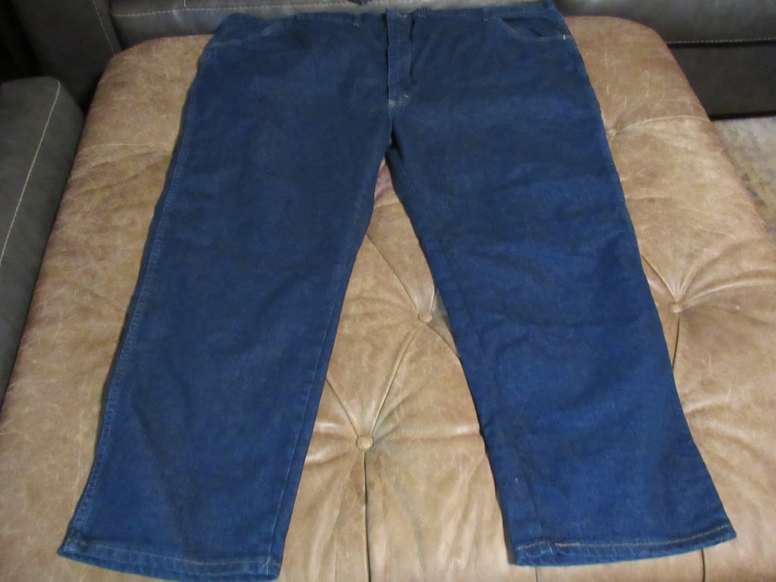 Wrangler Regular Fit Stretch Jeans size 54 X 29 New Dark (V85M) - Thumbnail 3