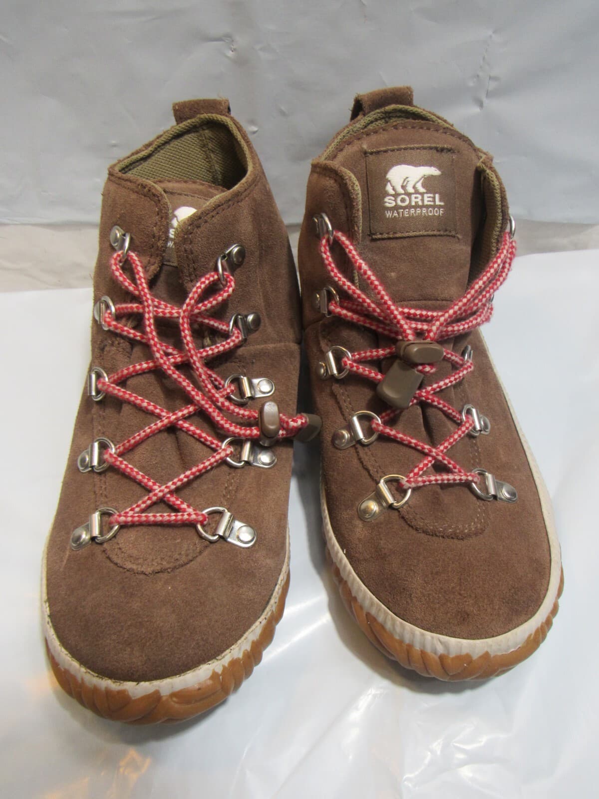 Sorel Out 'N About Conquest Boots Size 5 M, Dark Truffle Suede (L50K) - Thumbnail 2