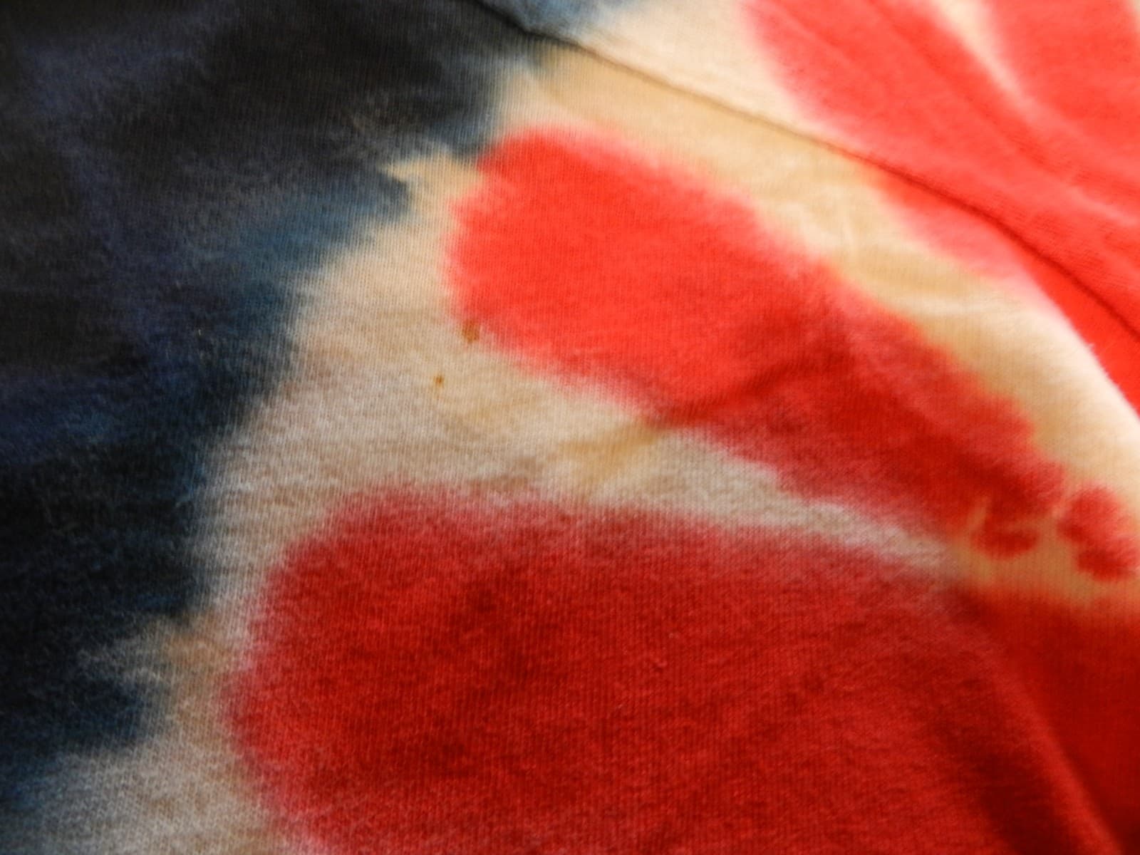 Vintage Rolling Stones Tie Dye 2002-03' Concert Tour Band Shirt Size Large H32K - Thumbnail 6