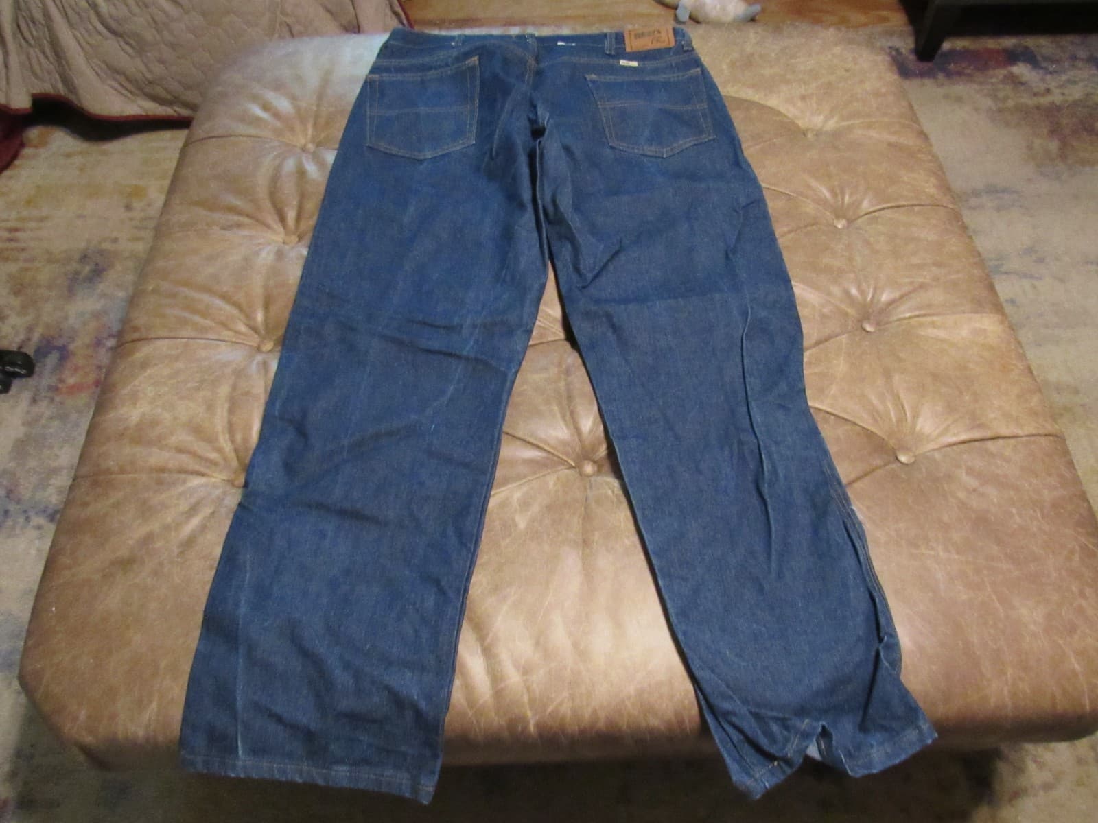 Reed FR Jeans 40X32 Blue Straight Leg Medium Wash HRC 2 Flame Resistant (V94JJ) - Thumbnail 2