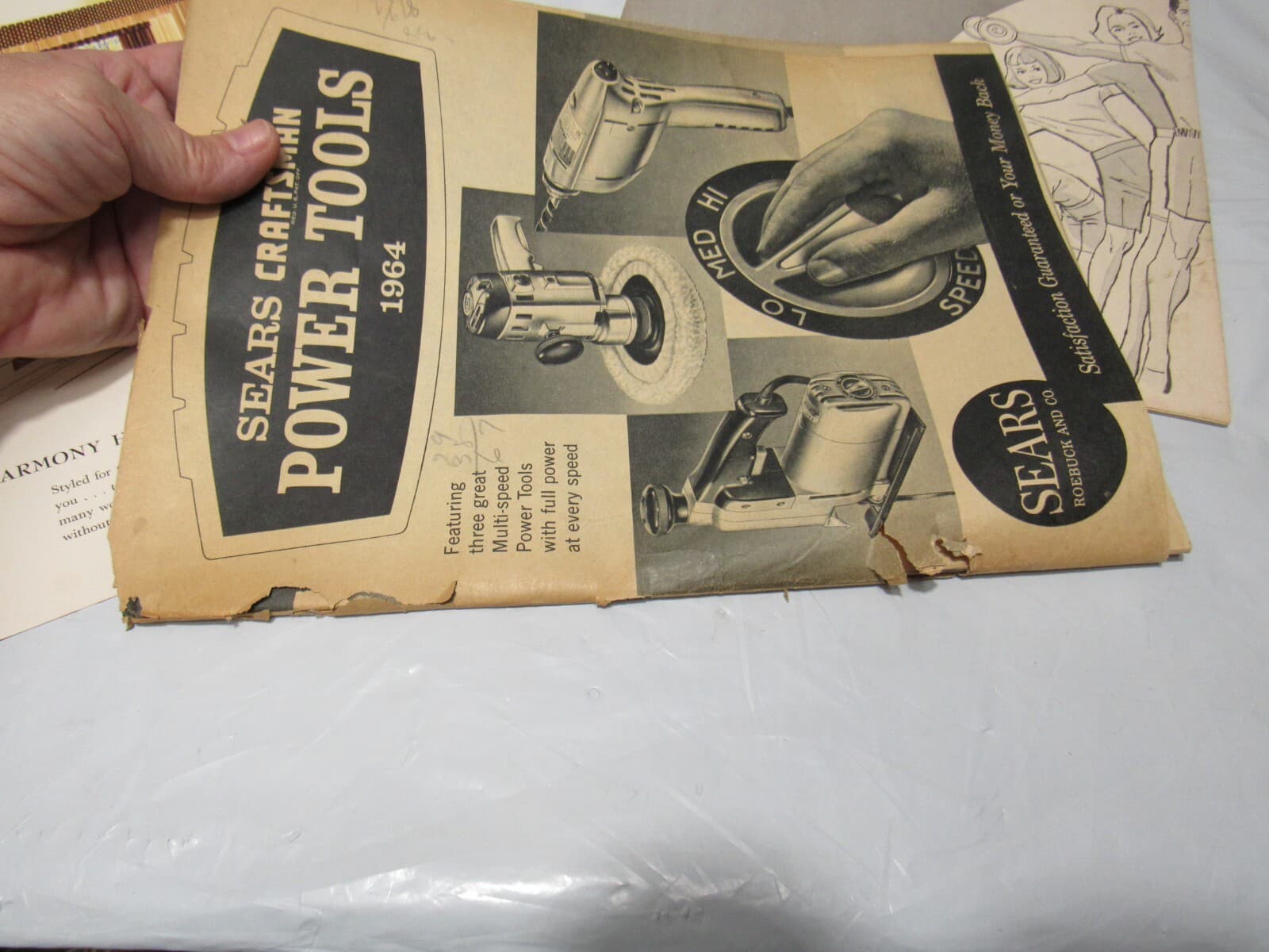 Vintage 1955 1957 1964 Sears Roebuck Craftsman Tool Catalogs/ Family Fitness O63 - Thumbnail 11