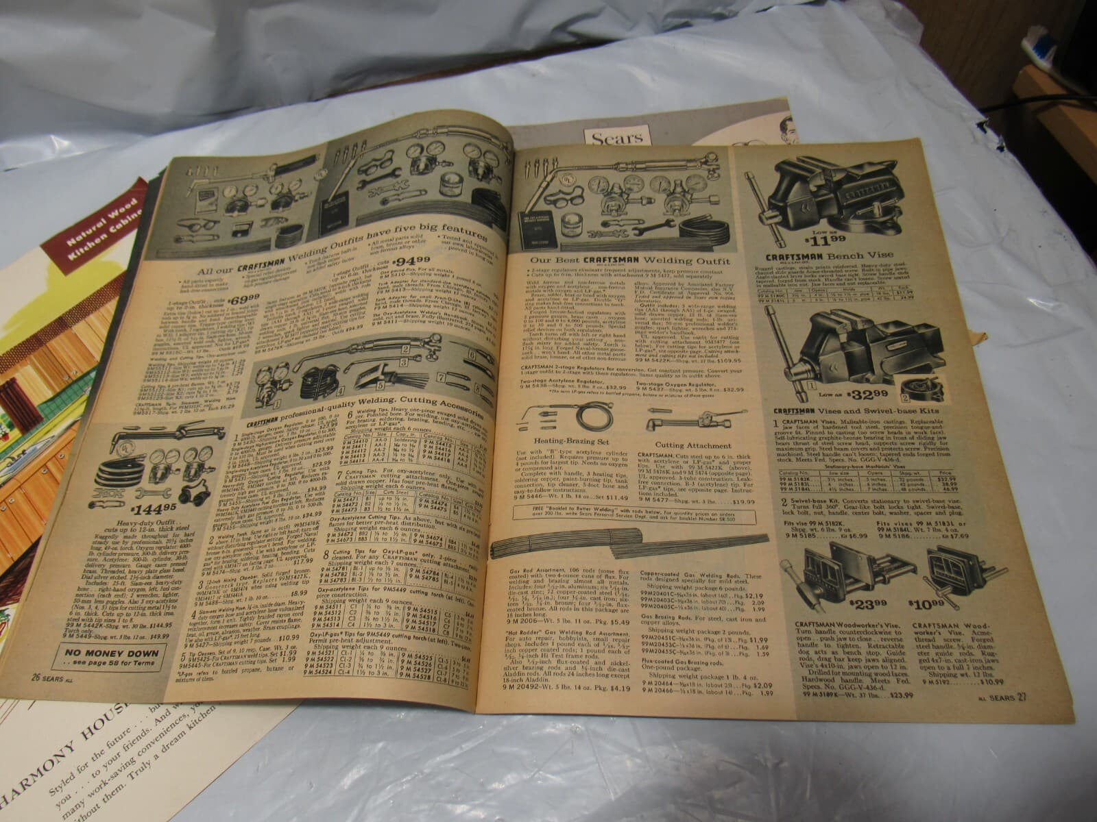 Vintage 1955 1957 1964 Sears Roebuck Craftsman Tool Catalogs/ Family Fitness O63 - Thumbnail 9